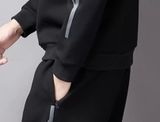 Bộ quần áo thể thao nam cao cấp Chất liệu : Vải: 68% cotton, 27% polyester, 5% spandex