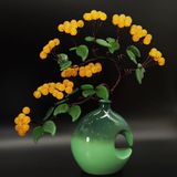 Cây cảnh đá tài lộc trang trí nghệ thuật Chất liệu đá Chalcedony