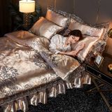 Bộ ga giường đôi phong cách Châu Âu sang trọng BK-FA002000VN-4011
