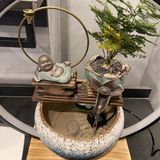 ĐỒ TRANG TRÍ NỘI THẤT PHONG THUỶ CAO CẤP Gốm sứ/Kim loại