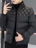 ÁO KHOÁC PHAO THỜI TRANG NAM CAO CẤP Chất liệu vải: Polyester (Sợi Polyester)