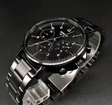 Đồng hồ casio nam sang trọng Chất liệu thép không gỉ + Gương kính cường lực khoáng
