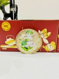 Bộ Bưởi lửa vân đá nâu sen mầu,phù dung 3D,vinh hoa mầu dt 550 ml