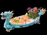 ĐĨA RỒNG ĐỰNG ĐỒ ĂN TRANG TRÍ BK-CE003300VN-3857 Chất liệu: nhựa cao cấp