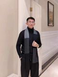 KHĂN LEN CHOÀNG CỔ THỜI TRANG NAM CAO CẤP Chất liệu sản phẩm: sợi polyester