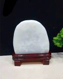 Đá phong thuỷ trang trí Chất liệu đá Sử dụng đồ trưng bày Kt 18*4*23 nặng 3.2kg