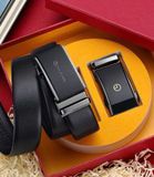 Thắt lưng khoá tự động dành cho nam BK-FA004300VN-3943 Chất liệu da bò
