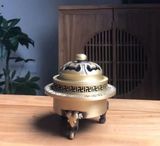 Lư hương chân voi trang trí BK-ME002500VN-3904 Chất liệu đồng
