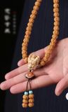 CHUỖI VÒNG TAY HẠT GỖ HOÀNG DƯƠNG CAO CẤP Chất liệu: Rudraksha nhỏ