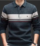 ÁO NỈ CỔ SƠ MI DOANH NHÂN CAO CẤP Chất liệu sản phẩm: sợi polyester 68,1%, sợi xenlulo tái sinh 31,9%