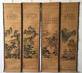 Thư pháp và hội họa cổ xưa của những người nổi tiếng, tranh cổ Kt 134*34