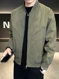 ÁO KHOÁC NAM CAO CẤP Màu sắc: đen/xanh rêu Chất liệu: sợi polyester 100%