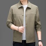 Áo khoác kaki nam cao cấp Màu sắc: kaki/nâu tro/ đen Chất liệu 100%polyester