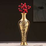 Bình hoa rồng phượng sưu tầm BK-ME003100VN-4106 đồng