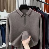 ÁO LEN THỜI TRANG NAM CAO CẤP len 100% Độ dày len: Sợi thường (10 kim, 12 kim)