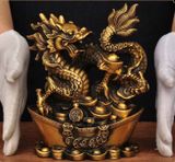 Rồng vàng trang trí BK-ME003100VN-4231 chất liệu đồng