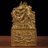 Con dấu CỬU LONG NGỌC ẤN BK-ME004900VN-4092 Chất liệu đồng