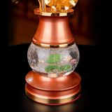 Đèn hoa sen nhiều màu sắc Chất liệu đèn led công suất thấp + hợp kim + thuỷ tinh