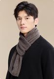 KHĂN LEN CHOÀNG CỔ THỜI TRANG NAM CAO CẤP Chất liệu sản phẩm: 100% len cừu