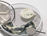 Đồng hồ treo tường nghệ thuật Vật liệu acrylic