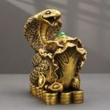 TƯỢNG ĐỒNG TRANG TRÍ RẮN QUẤN BẮP CẢI BK-ME004300VN-4183