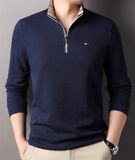 ÁO THUN NAM DÀI TAY CAO CẤP Chất liệu sản phẩm: sợi polyester 57,2%; Bông 42,4%; Vải thun 0,4%
