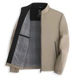ÁO KHOÁC CÔNG SỞ CỔ ĐỨNG Chất liệu: Vải: 100% sợi polyester (trừ chất liệu không xơ)