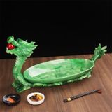 ĐĨA RỒNG NGỌC BÍCH TRANG TRÍ BK-CE004300VN-3855 Chất liệu sản phẩm: nhựa