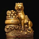Hổ đồng trang trí phòng khách BK-ME005100VN-3939 Chất liệu đồng thau