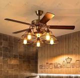 QUẠT ĐÈN CHÙM CỔ ĐIỂN Nguồn sáng: E27x5 Chất liệu: sắt nghệ thuật