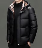 ÁO KHOÁC PHAO THỜI TRANG NAM CAO CẤP Lớp lót và ruột: 100% sợi polyester