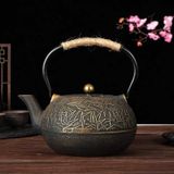 Ấm đun nước cao cấp Chất liệu gang Bên trong có màng oxit Sử dụng đun nước, trà, nấu thuốc