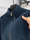 ÁO KHOÁC LEN NAM THỜI TRANG CAO CẤP Chất liệu: sợi polyester 66,8%, Sợi polyamit (nylon) 33,2%