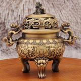 Xông trầm đồng hoa sen