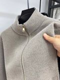 ÁO KHOÁC LEN NAM THỜI TRANG CAO CẤP Chất liệu: sợi polyester 66,8%, Sợi polyamit (nylon) 33,2%