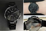 Đồng hồ casio nam sang trọng Chất liệu thép không gỉ + Gương kính cường lực khoáng