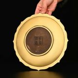 Đĩa cửu long trang trí kèm đế BK-CE003300VN-3961 chất liệu đồng