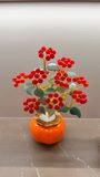 Cây cảnh đá tài lộc trang trí nghệ thuật Chất liệu ngọc Carnelian