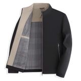 ÁO KHOÁC CÔNG SỞ CỔ ĐỨNG Chất liệu: Vải: 100% sợi polyester (trừ chất liệu không xơ)