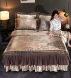 Bộ ga giường đôi phong cách Châu Âu sang trọng BK-FA002000VN-4011