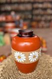 Hộp chè gốm size to H 20cm,đk 14cm