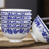 BỘ BÁT SỨ TRẮNG XANH CAO CẤP Chất liệu sản phẩm: sứ cao cấp d 12cm, cao 6cm, 350ml