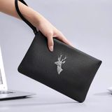Túi cầm tay ly hợp nam da bò BKFACN-9167