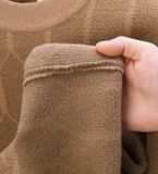 Áo len nam cao cấp Chất liệu Vải dệt kim 52,3% nylon 42,6% sợi polyester 5,1% viscose