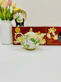 Bộ Bưởi lửa vân đá nâu sen mầu,phù dung 3D,vinh hoa mầu dt 550 ml