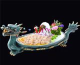 ĐĨA RỒNG ĐỰNG ĐỒ ĂN TRANG TRÍ BK-CE003300VN-3857 Chất liệu: nhựa cao cấp