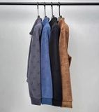 ÁO KHOÁC NAM LÔNG CỪU CAO CẤP Chất liệu sản phẩm: sợi polyester 93,8%, Sợi đàn hồi polyurethane (Spandex) 6,2%