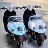 XE MÁY ĐIỆN THỜI TRANG CAO CẤP BK-033000CN-3730 Màu sắc: đen, trắng