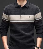 ÁO NỈ CỔ SƠ MI DOANH NHÂN CAO CẤP Chất liệu sản phẩm: sợi polyester 68,1%, sợi xenlulo tái sinh 31,9%