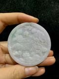Mặt dây chuyền chạm Ngọc phỉ thuý Đk:51,7mm